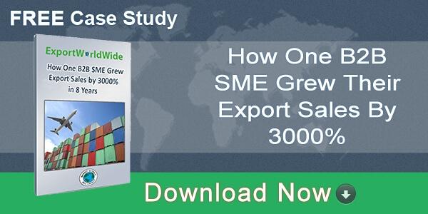 Download free case study - How one B2B company grew their export sales by 3000% 